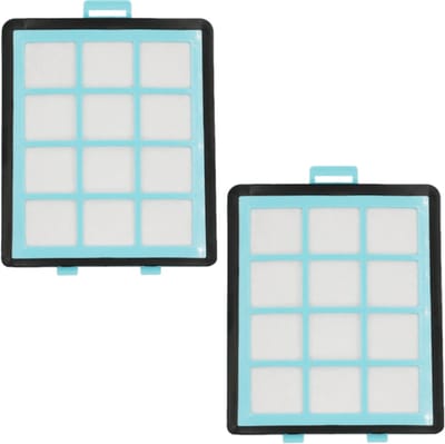 2x Invoer Filter geschikt voor Philips PowerPro Expert (ECO) CRP745 Beschermt Motor tegen Stof FC8760 - FC8769 Vervanging