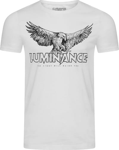 riverso Heren T-Shirt RIVLeon regular fit Wit S Ronde Hals Volwassenen - gemaakt van 100% katoen