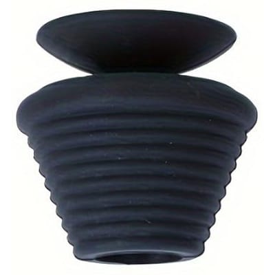 Bouchon de baignoire Bouchon de vidange universel Bouchon de baignoire en silicone pour baignoire de salle de bain et cuisine noir