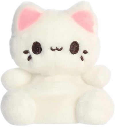 Palm Pals - Custard Meowchi knuffel - 13 cm - Pluche