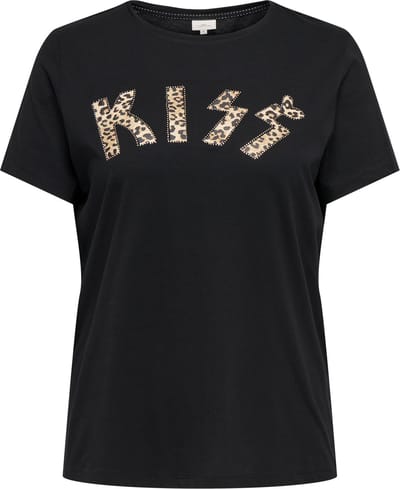 ONLY CARMAKOMA - CARCRUZ SS O-NECK REG TEE JRS Dames T-shirt