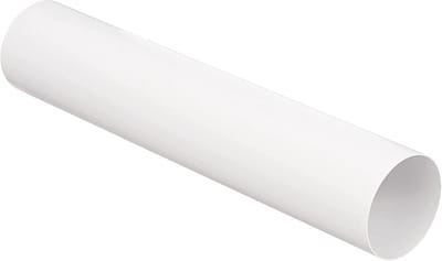 Ventilatiebuis Ø 100 mm - 0,5 meter lange ABS-kunststof ronde buis voor afzuiging en afvoer