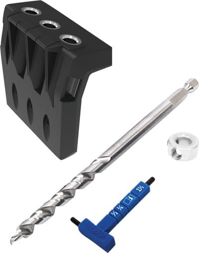 KREG KPHA730 Micro-boorsjablonen voor zakgaten voor Jig 720 en 720 PRO