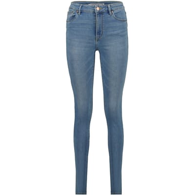 RAIZZED Blossom Super Skinny Jeans Mid Blue Stone Maat: W23L32 | Skinny Jeans Outlet | Dames | Blauw