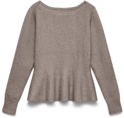 VERO MODA - VMGRACE LS BOATNECK PULLOVER EXC - Dames - Gebreide truien