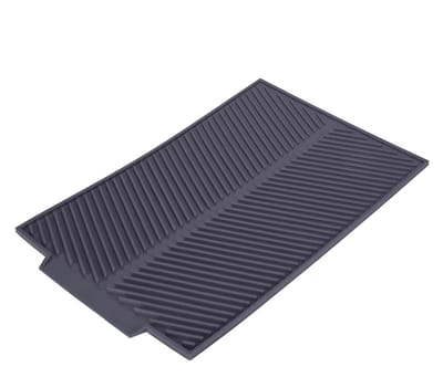 Dailygoods- Afdruipmat Siliconen - Antislip - Gootsteenmat - Ruimtebesparend - Hygiënisch - Compact 39 x 25 cm - Keukenmat