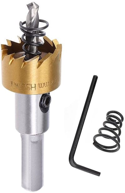 Dailygoods- Gatopener 22,5 mm - Hoge Snelheid Boren - Metalen Gatsnijder - Lange Levensduur - Professionele Accessoires - Openingdiepte 15 mm - Gatzaag