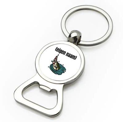 Akyol - vis met eigen naam flesopener - Vis - vissen liefhebbers - iemand die houdt van vissen - verjaardag - cadeau - kado - geschenk - 9 bij 3 cm