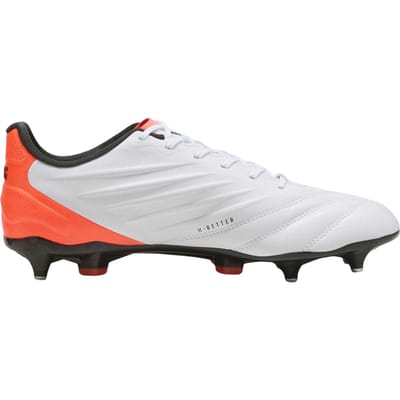 Puma King Pro voetbalschoenen voor heren, voor zachte ondergrond (Poema Wit)
