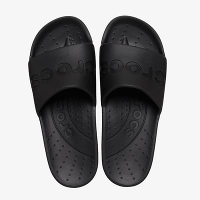Crocs Slide heren badslippers zwart - Maat 41/42