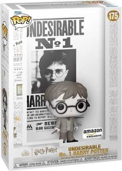 Funko Pop! Movies: Harry Potter Undesirable Wanted Poster No. 1 #175 AMZ Exclusive