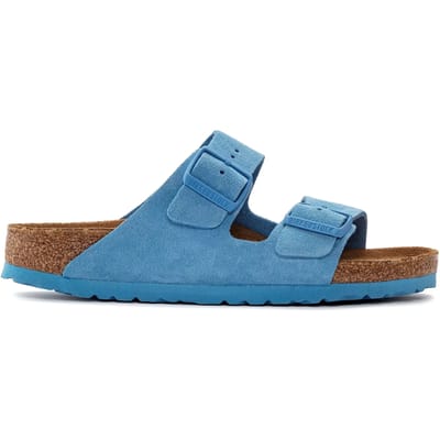 Damessandalen van suède leer Birkenstock