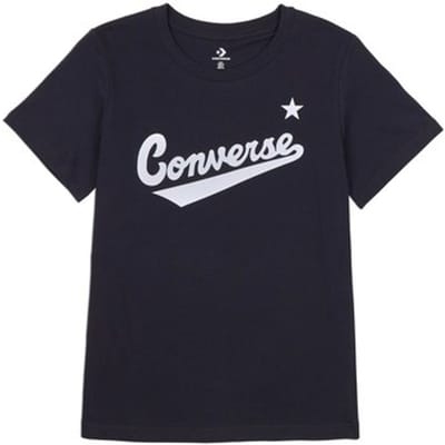 T-shirt Korte Mouw Converse Scripted Wordmark Tee