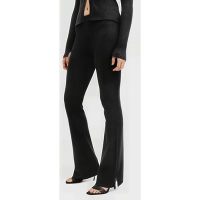 AllSaints Peaches Trouser Black Maat: XS | Wijde Broeken Outlet | Dames | Zwart