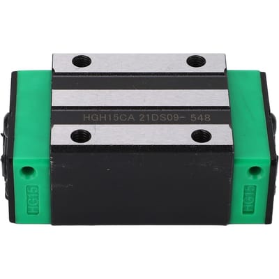 3D-Print Lineaire Beweging Rail Lagerblok Lineaire Geleider Schuifblok voor Vervanging white