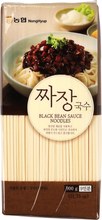Nonghyup Koreaanse noedels voor zwarte bonensaus 18 x 900 g