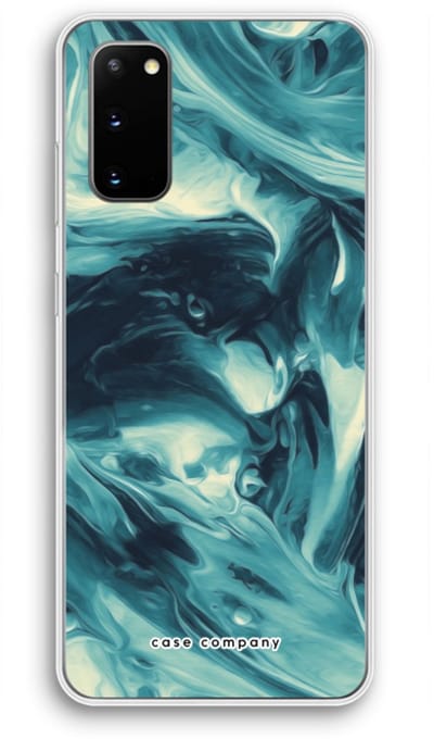 Case Company® - Hoesje geschikt voor Samsung Galaxy S20 hoesje - Dreaming About Whales - Soft Cover Telefoonhoesje - Bescherming aan alle Kanten en Schermrand