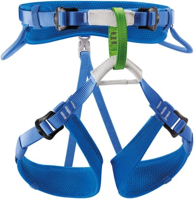 Petzl: Kindergordel Macchu blauw