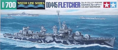 Tamiya Modelbouwpakket Militaire voertuigen - 31902 US DD445 Fletcher - U.S. Navy Destroyer Plastic - 1:700 - Modelbouw