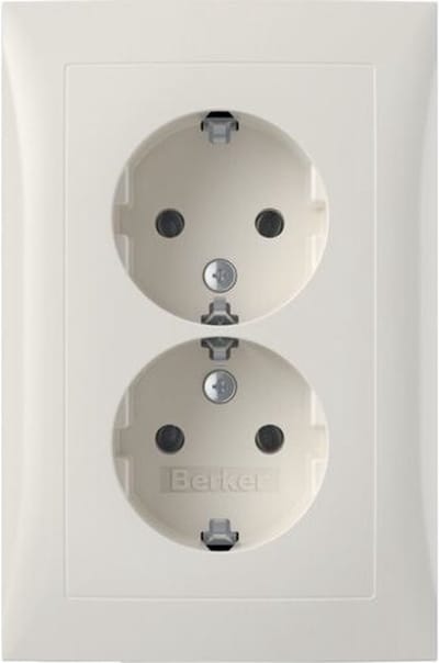 Hager Berker S.1 Wandcontactdoos (WCD Schakelmateriaal) - 47728989 - E2N7C