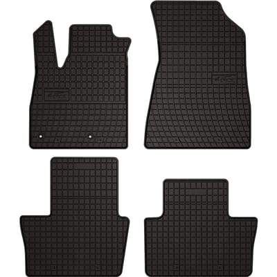 Wielganizator SolidPRO Serie - Rubberen Automatten - Renault Arkana Crossover - Zwarte Hybride - Maatwerk Past