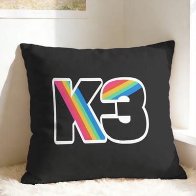 Kussenhoes K3 Studio100 Vierkante Kussenhoes Voor Bank Slaapkamer Woondecoratie Schattige Grappige Kussenhoezen Linen 18*18(CM)-1Pcs