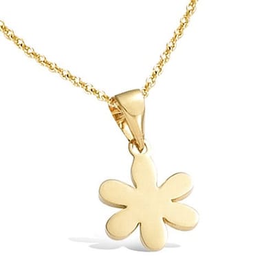 CHIVAL 18K Goud Vergulde Ketting – "Daisy" – Tijdloos - Bloemetje - Hanger - Luxe - Elegant - Ster - Hypoallergeen - Valentijnsdag - Moederdag - Dames - Cadeau voor Haar - Liefde - Love- Geschenkverpakking