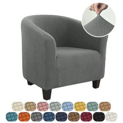 Clubstoelhoes Stretchkuip Bankhoezen Effen Fauteuilhoes Polar Fleece Bankhoezen Voor Studeerkamer Bar Counter Woonkamer