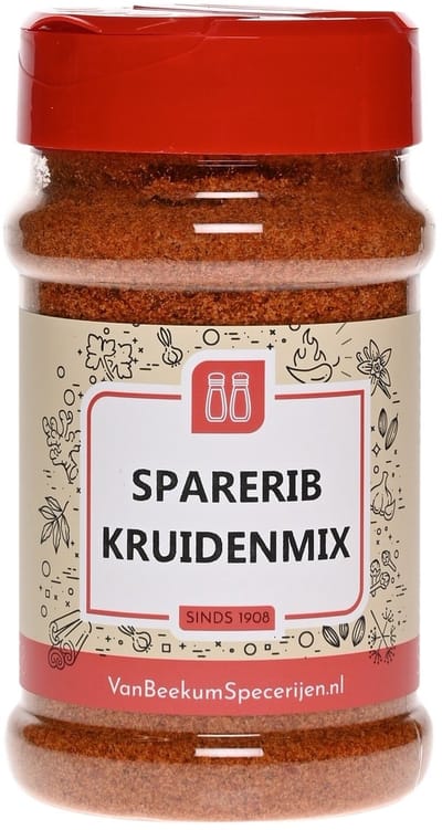 Van Beekum Specerijen - Sparerib Kruidenmix - Strooibus 200 Gram