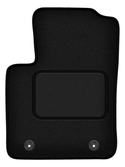 Bestuurdersmat zwart voor: Ford Ka MK2 FL hatchback (2012-2018)