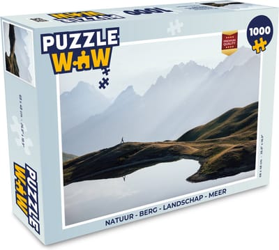 Puzzel Natuur - Berg - Landschap - Meer - Legpuzzel - Puzzel 1000 stukjes volwassenen