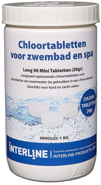Interline Chloortabletten - 1 kg (20 Gram)