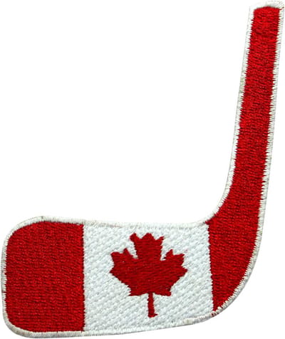 Hockey Patch - Opstrijkbaar Badge - Kleding Versieren - Geborduurd Ontwerp - 9x6.5cm - Mengkleur