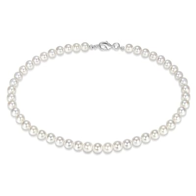 Parelketting heren - Korte ketting - Parels - Ronde kralen