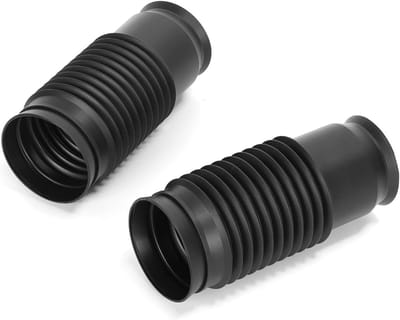 2 stuks Schokdemper Stofbeschermingsset voor Jaguar S-TYPE F-TYPE XJ XF XK - Onderdeelnummer C2P3211, Duurzaam, Weerbestendig, Eenvoudige Installatie