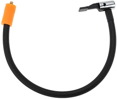Dailygoods - Slangadapter - 40 cm Slangadapter - Geschikt voor Clip-On Chuck - Perfect voor Auto en Motor - Ideaal voor Fiets - Hoogwaardige Materiaal...
