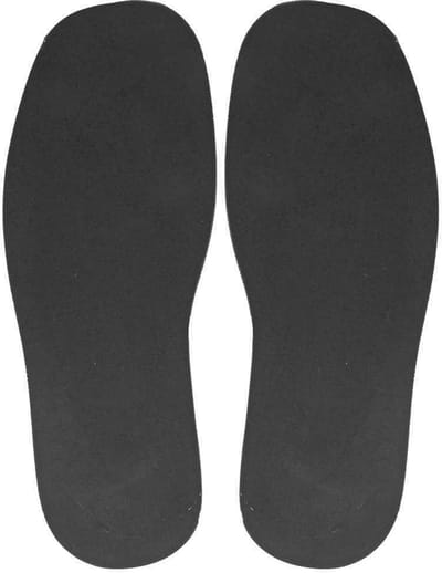 Dailygoody - Rubberen Buitenzool - Antislip Schoenenzool - Verhoogde Korrel - Zwart - Slijtvaste Zool - Geschikt voor Leren Schoenen - 1 Paar