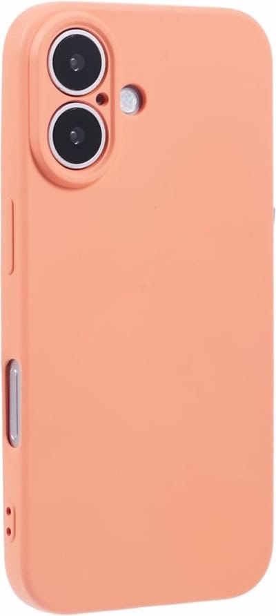 Coverup Hoesje - Geschikt voor iPhone 16 Hoesje - Coverup Colour TPU Back Cover - Peach