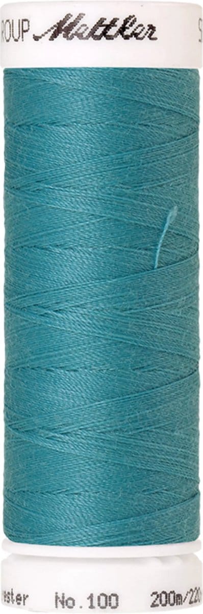 Amann Mettler Seralon Naaigaren – Mountain Lake (1440) – 200 m – No. 100 – 100% Polyester – Per Stuk
