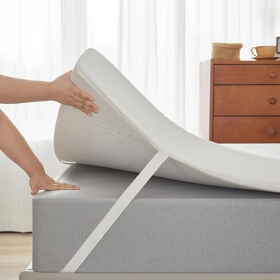 7 cm Dikke Traagschuim Matrastopper voor Dubbellaags Comfort en Pijnverlichting