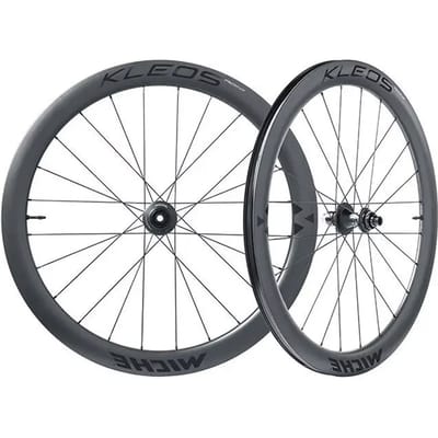Fiets wielen schijf spel Miche Kleos Rd 50 Cl TLR Sram XDR