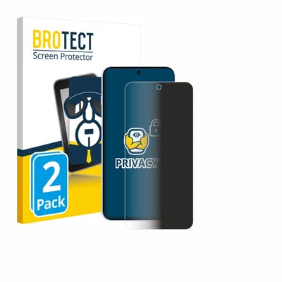 BROTECT - privacy screenprotector voor Oppo Find X8s - Folie Beschermfolie Blauwlichtfilter 2 Stuks