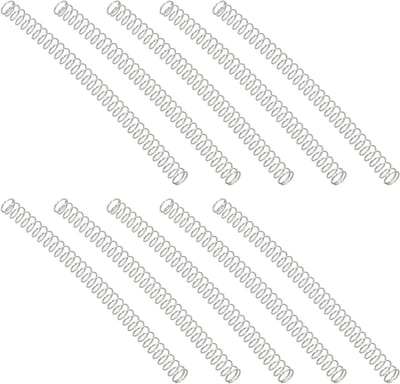 Verlengveer - Kleine veer Spanveer - Reparaties uitvoeren - Roestbestendig staal - 45mm lengte - Zilver