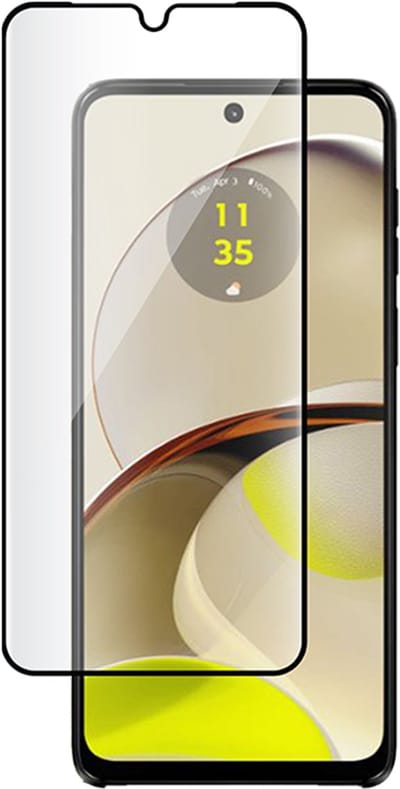 Bigben Connected, Screenprotector geschikt voor Motorola G05 / G15 / E15 - Tempered Glass 2.5D, Transparant