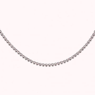 Bronzallure Tennis Necklace 3 Mm Stone WSBZ02534.WR-450 Brons 45