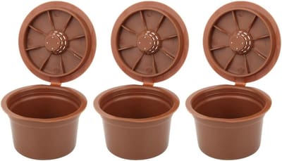 Herbruikbare Koffiecapsules - 3 Stuks Vervangbare Koffiefilters voor Caffitaly Koffiemaker, Duurzaam en Milieuvriendelijk