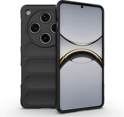 MobyDefend Hoesje - Geschikt voor Oppo Find X8 Pro - TPU Gripcase - Zwart
