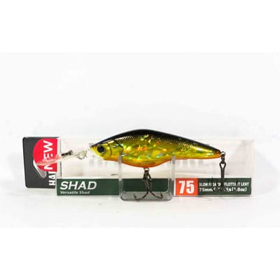 Yo Zuri Duel Hardcore Shad 75SF Drijvend kunstaas R1367-HGSN (4612) white