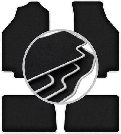 CARLUX-SILVER automatten voor: Honda Civic III hatchback (1983-1987)