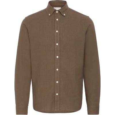 Lange mouwen linnenmix shirt Casual Friday Hanes